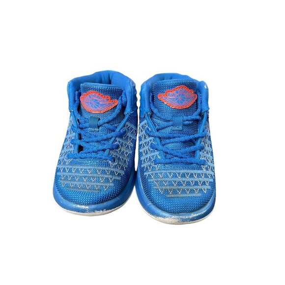 KIDS TODDLER JORDAN WHY NOT ZERO Toddler Shoes Blue/orange Size 7c - Picture 1 of 8